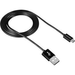 Canyon Simple Sync+Charge Cable Micro USB - USB 2.0, Black, 1m - CNE-USBM1B