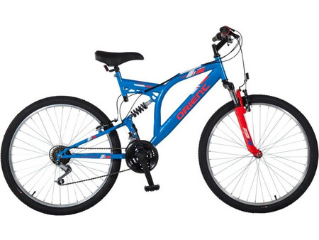 Orient Bikes Comfort Suspension Mountain Bike 26" με 18 Tαχύτητες Μπλε