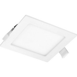 Χωνευτό Φωτιστικό Οροφής 123LED Downlight Τετράγωνο με Ενσωματωμένο LED 4000K 1350lm 18W White