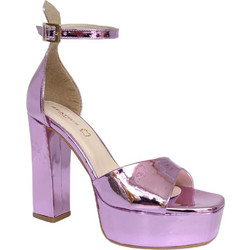 Γυναικεία Πέδιλα Ψηλοτάκουνα, High Heel Platform, BEATRIS 3620.LI Λιλά Καθρέπτης