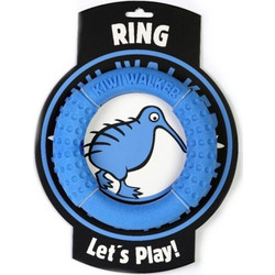 Παιχνίδι σκύλου Kiwi Walker Lets play Ring Maxi 18cm Μπλε