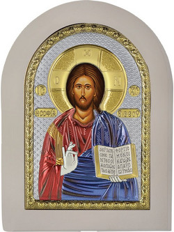 Ασημένια εικόνα Χριστός Θεού Σοφία Prince Silvero