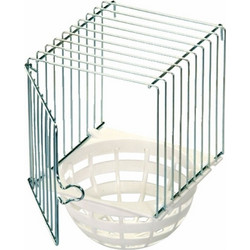 2 GR Φωλιά Πλαστική Εξωτερική με Πλέγμα 10x11x16cm Κωδικός: 30868111