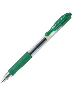Pilot G-2 Στυλό Gel 0.5mm Πράσινο BL-G2-5G