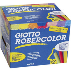 Κιμωλίες Giotto Πλαστικές Χρώματιστές 100 Τεμάχια