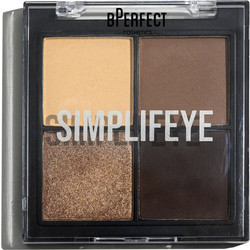 BPerfect Cosmetics Simplif Eye Nude Necessities Quad Παλέτα Σκιών 1.4gr