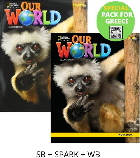 OUR WORLD STARTER SPECIAL PACK FOR GREECE (SB + SPARK + WB) BRIT. ED 2ND ED