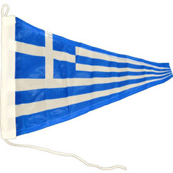 Eval - Σημαία Ελληνική Τρίγωνη 35 cm