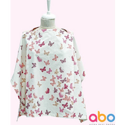 Abo Ποδιά Θηλασμού Butterfly Pink