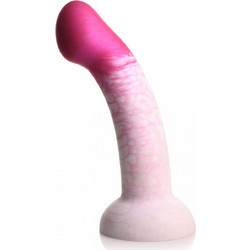 Strap U G-Swirl G-Spot Dildo με Βεντούζα 16.7cm Ροζ