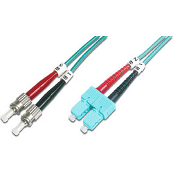 Digitus ST-SC Καλώδιο Οπτικής Ίνας 2m Orange DK-2512-02