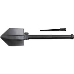 MFH Folding Shovel w/ Saw and Telescopic Handle