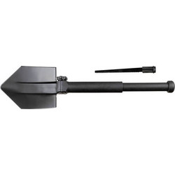 MFH Folding Shovel w/ Saw and Telescopic Handle
