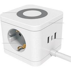 ΠΟΛΥΠΡΙΖΟ ΚΥΒΟΣ με USB & ΑΣΥΡΜΑΤΟΣ ΦΟΡΤΙΣΤΗΣ / SP7035