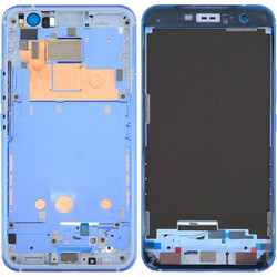 for HTC U11 Front Housing LCD Frame Bezel Plate(Blue) (OEM)