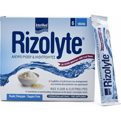 InterMed Rizolyte Πεπτικό Βοήθημα 6 Φακελάκια