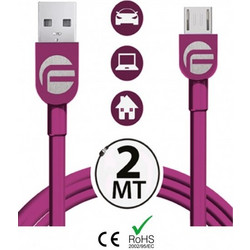 ΚΑΛΩΔΙΟ USB 2 ΣΕ 1 FIFO MICRO USB 213 cm (ΦΟΡΤΙΣΗΣ/ΣΥΓΧΡΟΝΙΣΜΟΥ) FF-60418/OTO