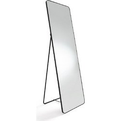 Μεταλλικός καθρέφτης με πόδι Μ2xΠ50xΥ150cm