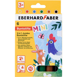 Eberhard Faber Mini Ξυλομπογιές Σετ 12τμχ