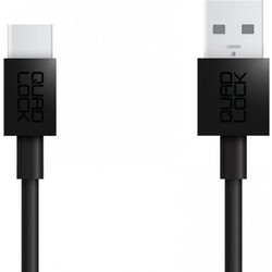 Quad Lock Καλώδιο USB-A to USB-C 20cm Black