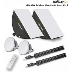 Walimex Pro Soft Box Bi Color Kit 2 40x60cm