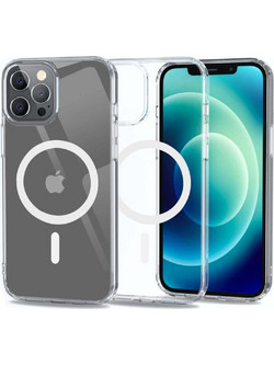 Tech-Protect Flexair Hybrid Back Cover with MagSafe Transparent (iPhone 12 Pro Max)