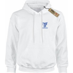 Takeposition Small Logo Παιδικό Φούτερ με Κουκούλα Λευκό 811-0031S-46-01