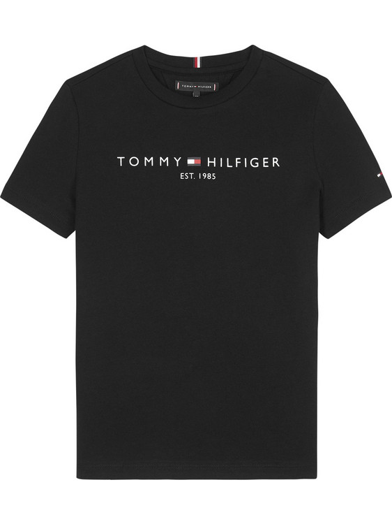 Tommy Hilfiger Παιδικό T-Shirt Κοντομάνικο Μαύρο KS0KS00210-BDS