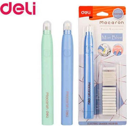 DELI Γόμα Ηλεκτρική και 20 Ανταλλακτικά 5mm / 2.5mm Macaron 231.371812