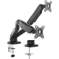 BRATECK LDT13-C024 Επιτραπέζια Βάση στήριξης για 2x Monitor 17" - 32"