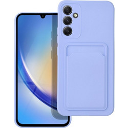Forcell Card Back Cover Samsung Galaxy A34 5G - Violet