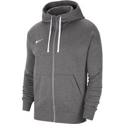 Nike Park 20 Ανδρική Ζακέτα Φούτερ με Κουκούλα και Φερμουάρ Ανθρακί CW6887-071
