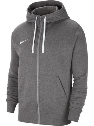 Nike Park 20 Ανδρική Ζακέτα Φούτερ με Κουκούλα και Φερμουάρ Ανθρακί CW6887-071