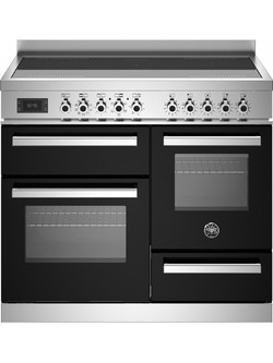 Bertazzoni PRO105I3ENET Κουζίνα Ηλεκτρική με Επαγωγικές Εστίες 99.5cm