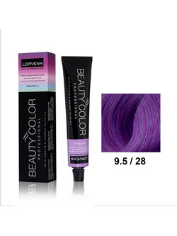 Lorvenn Beauty Color 9.5/28 Αμέθυστος Μόνιμη Βαφή Μαλλιών 70ml