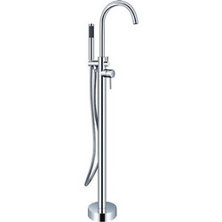 Karag Artemis S12323 Αναμεικτική Μπαταρία Μπανιέρας Ασημί