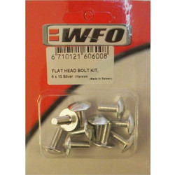 ΒΙΔΕΣ ΠΑΡΜΠΡΙΖ ΧΡΩΜΙΟ 6Χ15MM WFO