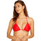 Volcom Simply Solid Bikini Top Τριγωνάκι Κόκκινο O1412308