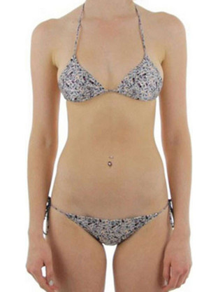 Insight Bikini Set Τριγωνάκι Brazil Λευκό 111237020-DRK