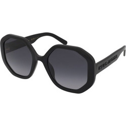 Marc Jacobs MARC659S 807/9O Γυναικεία Γυαλιά Ηλίου Πολυγωνικά Κοκάλινα Μαύρα με Μαύρο Polarized Φακό