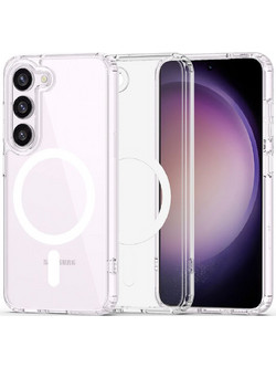 Techsuit MagSafe Pro Θήκη για Samsung Galaxy S23 Transparent