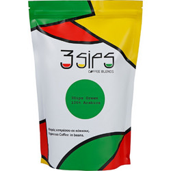 3sips Espresso Green Blend 100% Arabica σε Κόκκους 500gr
