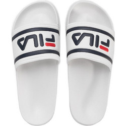 Fila Morro Bay 2.0 Ανδρικές Παντόφλες Καλοκαιρινές Αντιολισθητικές Κολυμβητηρίου Λευκές 1010930-1FG