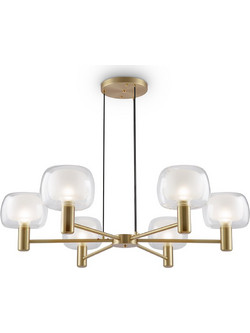 MAYTONI LIGHTING Maytoni Vision Chandelier Μοντέρνα Πολύφωτα - Πολυέλαιοι (MOD411PL-06G)