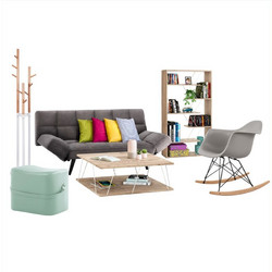 HomeMarkt Φοιτητικά Πακέτα Επίπλων 6τμχ HM11725