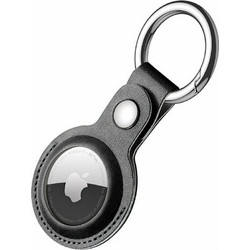 Dux Ducis Leather AirTag Black