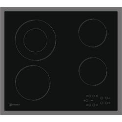 Indesit RI 261 X Κεραμική Εστία Αυτόνομη με Λειτουργία Κλειδώματος 58x51cm