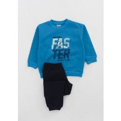 TraX Παιδικό Σετ Φόρμας Μπλε Navy Μπλε 44955