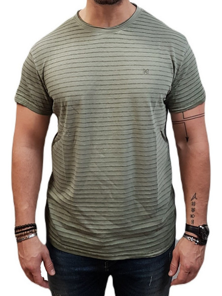 Marcus- 28-200385(5028) - Milo O - Dusty Olive - Slim Fit - ΜΠΛΟΥΖΑ - green