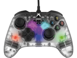Snakebyte RGB X Wired Controller PC Xbox X & Xbox One Transparent
